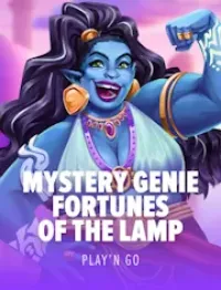 mystery genie fortunes of the lamp game logo